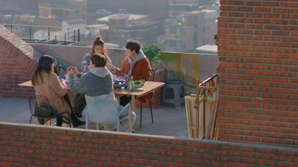 Im Siwan, Shin Se Kyung, Choi Soo Young and Kang Tae Ho in Kdrama Run On (kdramaomo) 