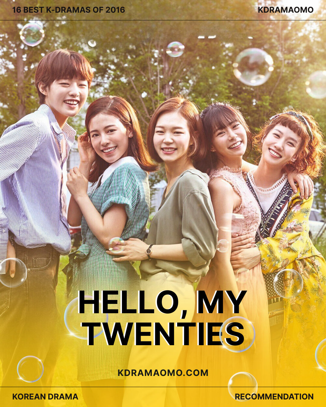 K-drama, Hello My Twenties, Age of Youth, kdramaomo, best k-dramas of 2016
